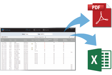 Export your data to Excel