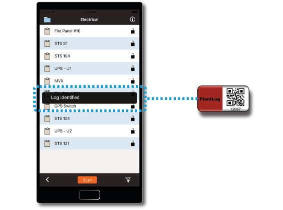 Barcode tags for asset identification