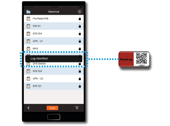 Barcode tags for asset identification